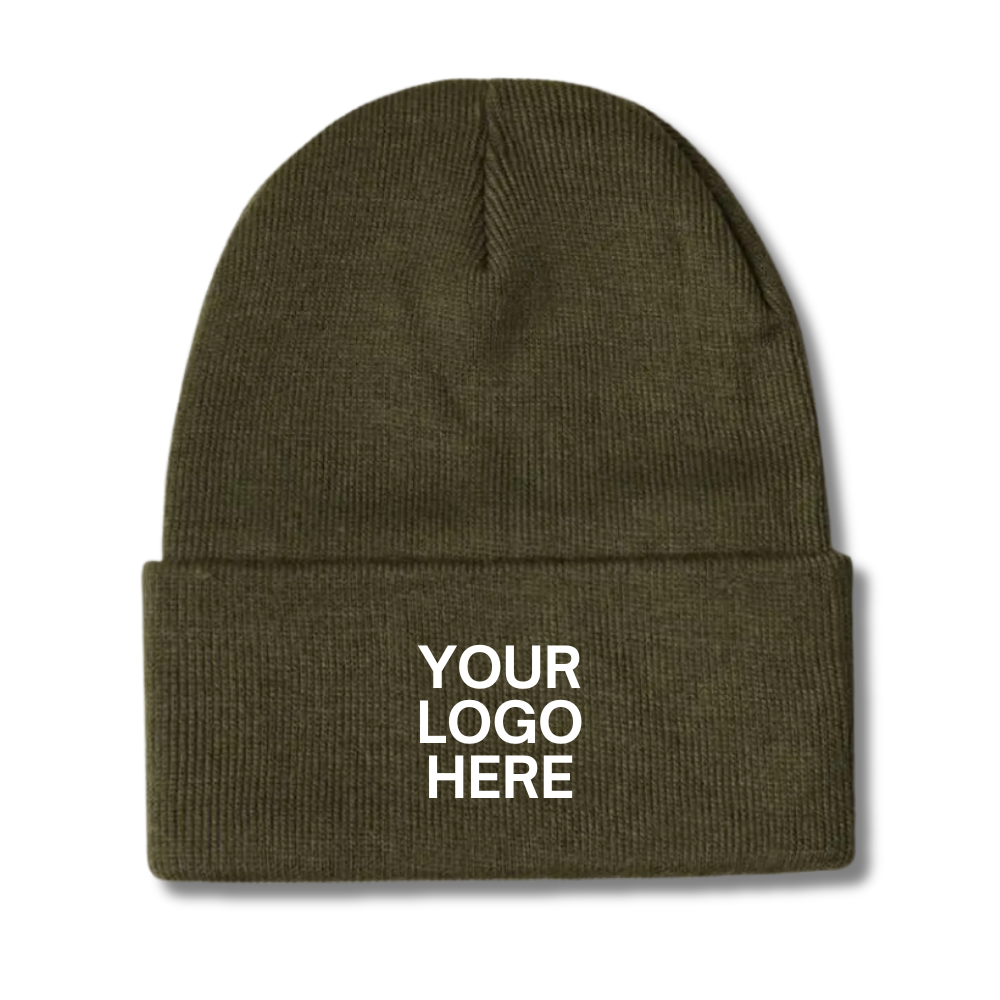 Winter Cuffed Knitted Beanie (6pc Min)