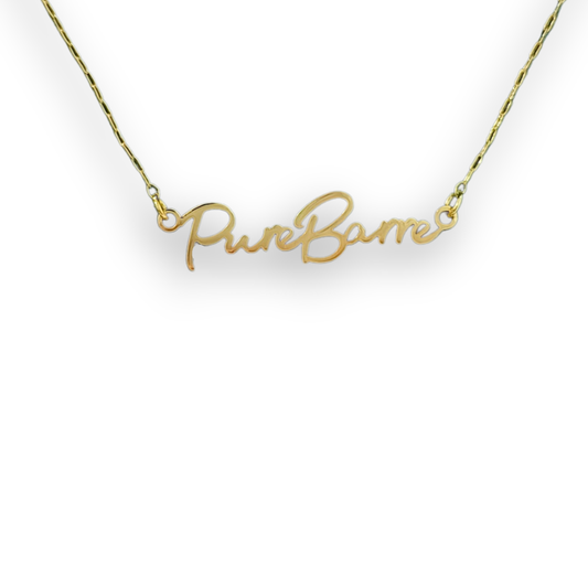 PB Script Necklace (5 Pack)