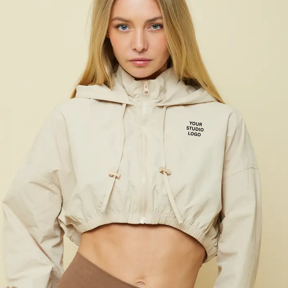 Evelyn Cropped Zip Jacket (6-Pack)
