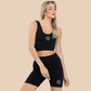 Seamless Waffle Knit Biker Short Set (6-Pack)
