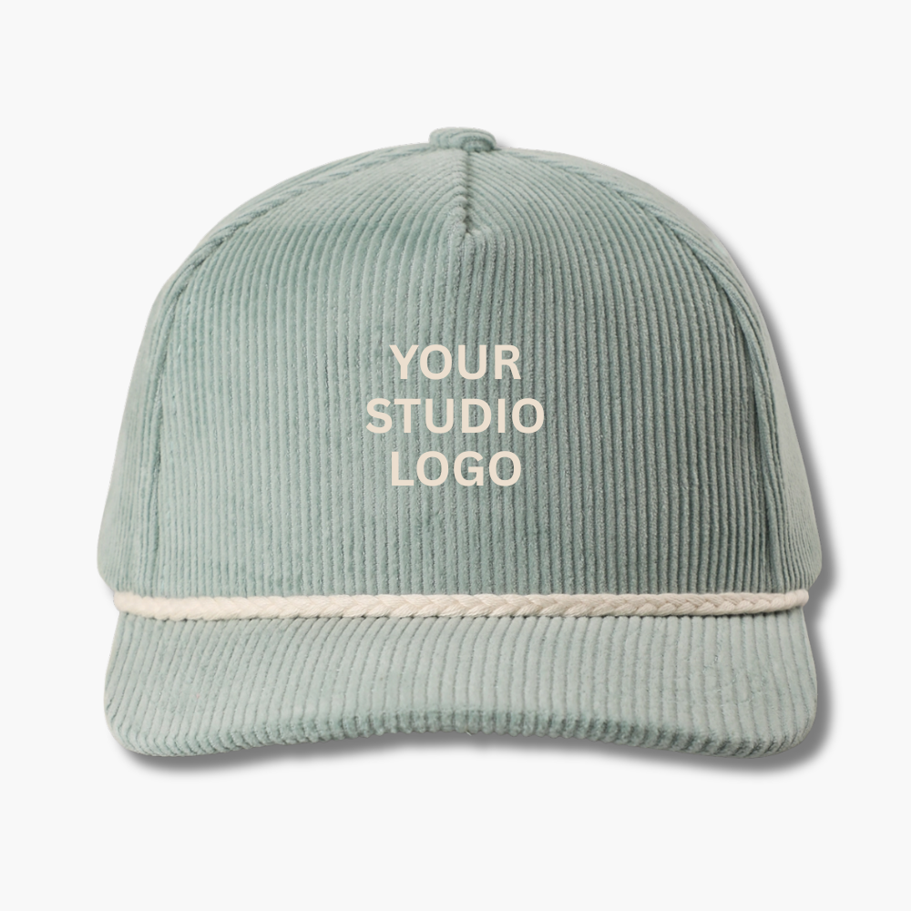 Corduroy 5 Panel Rope Trucker Hat (6pc Min)